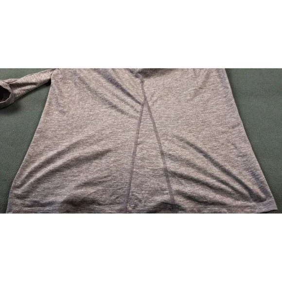Nike Women’s Medium Dri-FIT ½ Zip Running Top Gray Long Sleeve Reflective - Picture 8 of 16